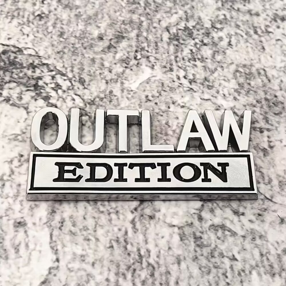 #627 Car Modification with OUTLAW Leaf Board and Golden EDITION Body Stickers